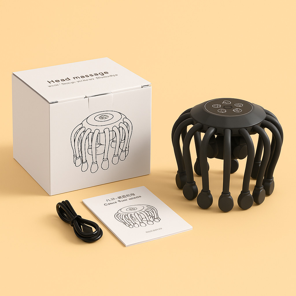 CALMOA head massager